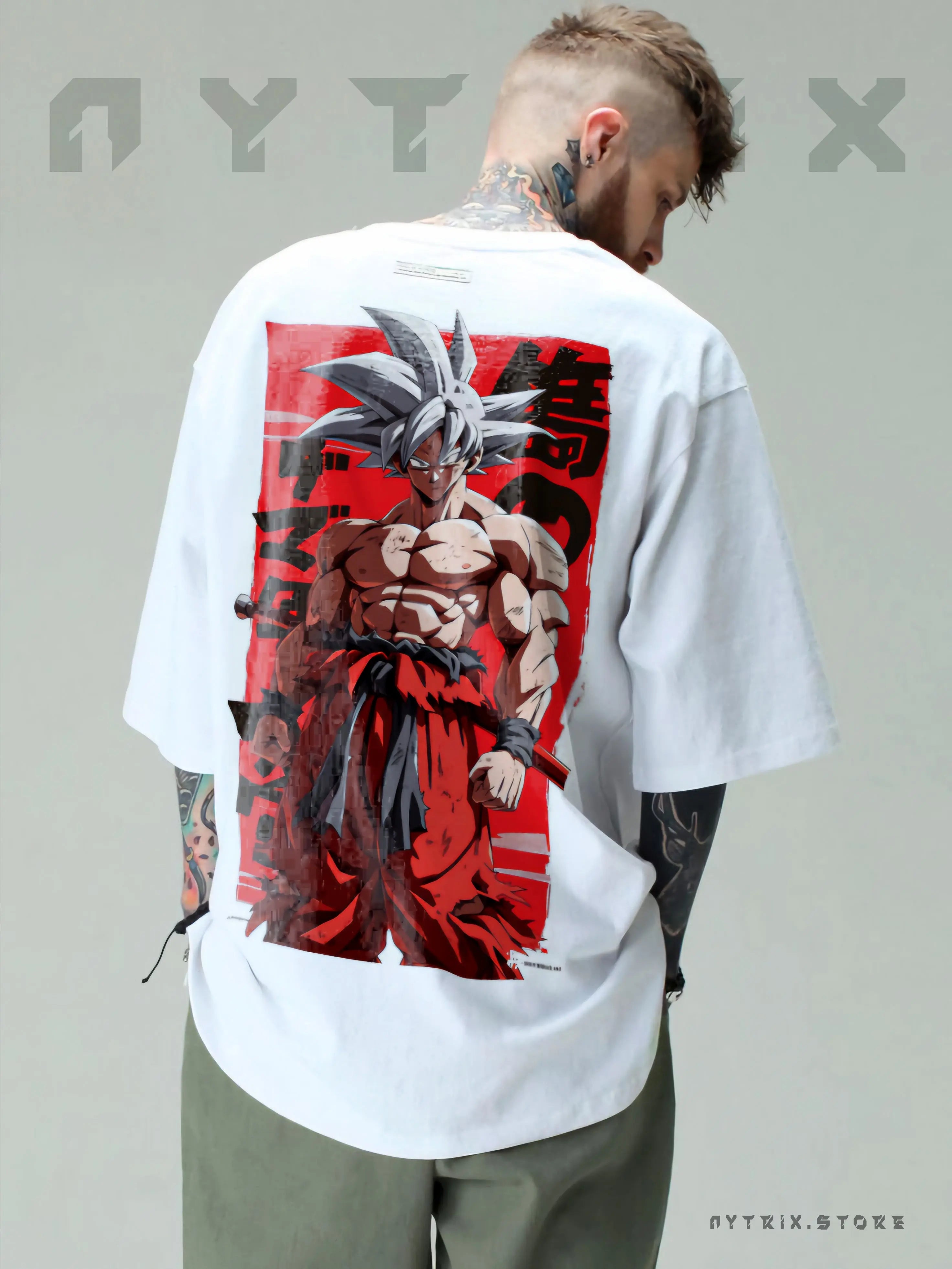 Dragon Ball Z Super Saiyan White T-Shirt
